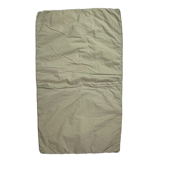 PARACHUTE Linen Box Quilted King Sham Moss - Picture 3 of 8